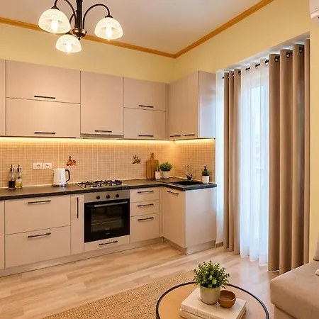 Daire Blloku Riverside Apartment-check In 24 Tiran